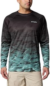 Columbia Men's Super Terminal Tackle PFG Fish Flow Long Sleeve Columbia