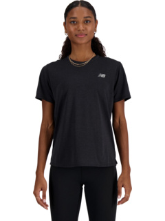 Женская футболка New Balance для легкой атлетики Хизер New Balance