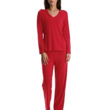 Женский супермягкий пижамный комплект для сна Blis, красный Blis