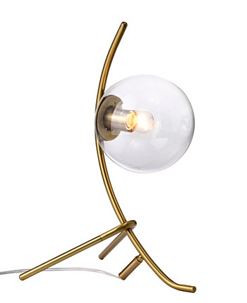 Martina 12-дюймовая настольная лампа с 1 лампой для внутреннего освещения и комплектом освещения Home Accessories