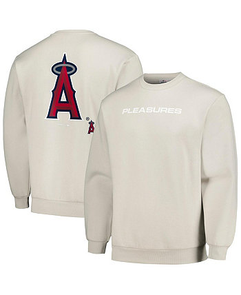 Мужской серый пуловер Los Angeles Angels Ballpark свитшот PLEASURES