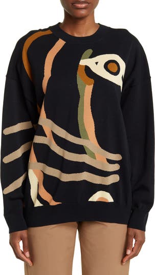 Пуловер с абстрактным принтом KENZO