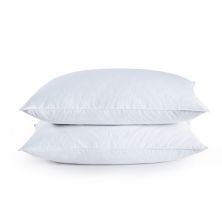 Unikome Down Feather Chamber Pillow, 100% Cotton Fabric, Set of 2 UNIKOME