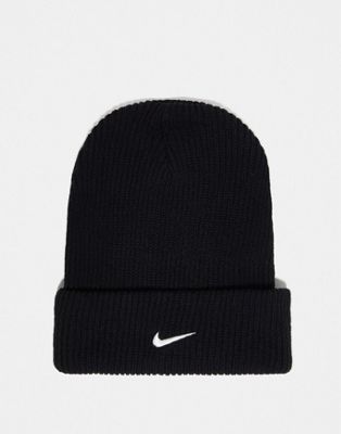 Черная шапка с галочкой Nike Nike