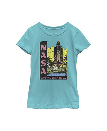 Girl's Vintage Space Program  Child T-Shirt NASA
