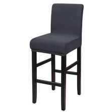 Stretch Bar Stool Covers for Counter Height Side Chair Covers 2Pcs PiccoCasa