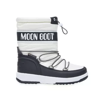 Маленький мальчик &amp;amp; Спортивные лунные ботинки для мальчика MOON BOOT