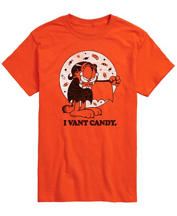 Мужская футболка Garfield I Vant Candy AIRWAVES