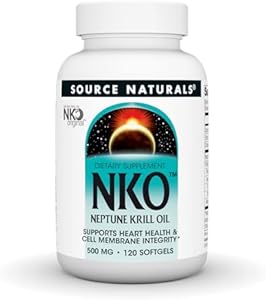 Source Naturals NKO Neptune Krill Oil, Supports Heart Health & Cell Membrane Integrity* 500 Mg - 60 Softgels (Мягкие капсулы) Source Naturals