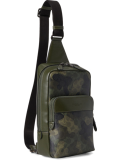 Сумка кросс-боди COACH Gotham Pack In Signature Camo Print COACH