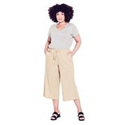 Avenue Wide Leg Crop Pant Avenue