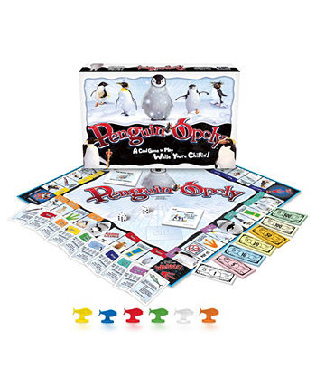Penguin-Opoly Board Game Late For The Sky