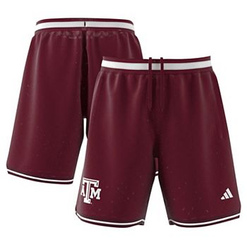 Men's adidas Scarlet Texas A&M Aggies Swingman Replica Basketball Shorts Adidas