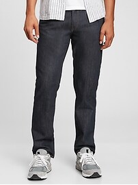 Прямые джинсы с умывальником Gap