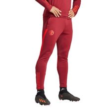 Мужские тренировочные брюки adidas Red Manchester United 2023/24 AEROREADY Adidas