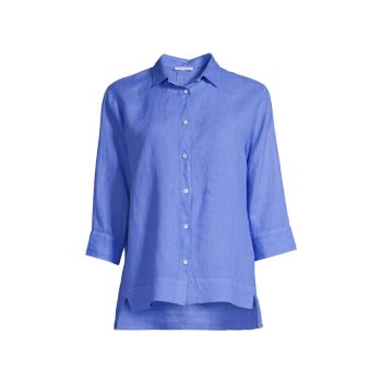 Garment-Dyed Basic Shirt ROSSO35