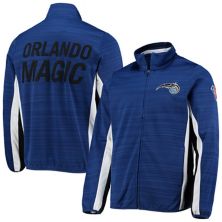 Мужская синяя спортивная куртка G-III Sports by Carl Banks Orlando Magic 75th Anniversary Power Forward Space-Dye с молнией во всю длину G-III