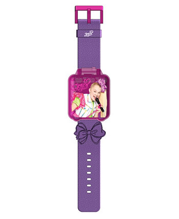 Детские часы Jojo Siwa Educational Learning с розовым силиконовым ремешком, 40 мм Nickelodeon