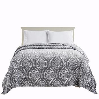 Gracey Printed Luxurious Ultra Soft Lightweight Bed Blanket Plazatex