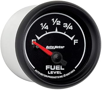 Auto Meter 5913 ES 2-1/16" 0-90 ohms Short Sweep Electric Fuel Level Gauge for GM Auto Meter