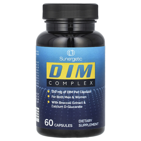 DIM Комплекс, 150 мг, 60 капсул Sunergetic