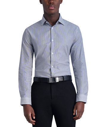 Men's Slim-Fit Stripe Woven Shirt Karl Lagerfeld Paris