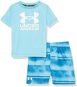 Комплект для плавания для мальчиков Under Armour с защитой UPF 50+ и эластичным поясом Under Armour