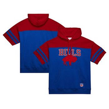 Мужская Футболка Mitchell & Ness Royal Buffalo Bills Off Field Vintage Logo с коротким рукавом Mitchell & Ness