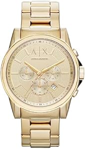 AX Armani Exchange Chronograph Watch for Men with Leather, Stainless Steel or Silicone Band A｜X Armani Exchange