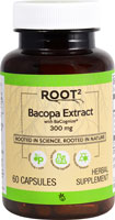 Vitacost ROOT2 Экстракт бакопы с Bacognize® -- 300 мг -- 60 капсул Vitacost-Root2