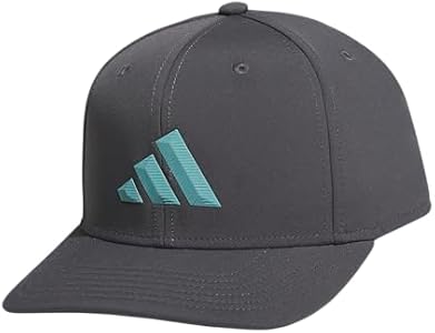 Регулируемая мужская кепка с трехполосным рисунком, устойчивая к жаре Adidas