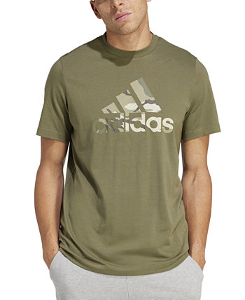 Men's Camo Big Logo T-Shirt Adidas