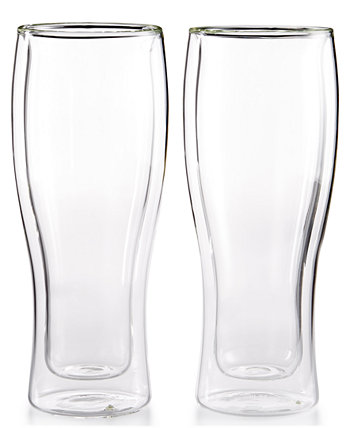 Бокалы для пива Zwilling Sorrento с двойными стенками, набор из 2 шт. J.A. Henckels