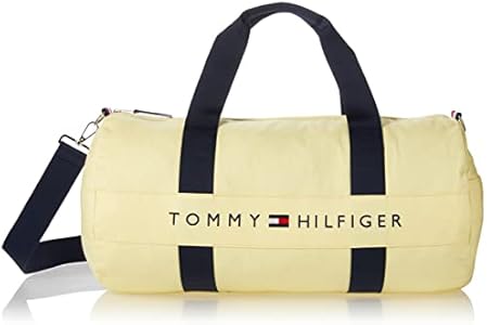 Дорожная мужская сумка из канваса с двумя ручками и съемным ремнем Tommy Hilfiger