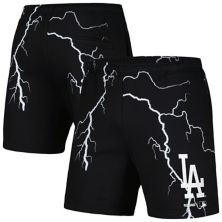 Черные мужские шорты с молниями PLEASURES Los Angeles Dodgers Unbranded