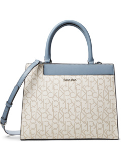 Фирменная сумка-портфель Edie с тремя отделениями Calvin Klein