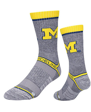Мужские вязаные носки премиум-класса из шерсти Michigan Wolverines Strideline