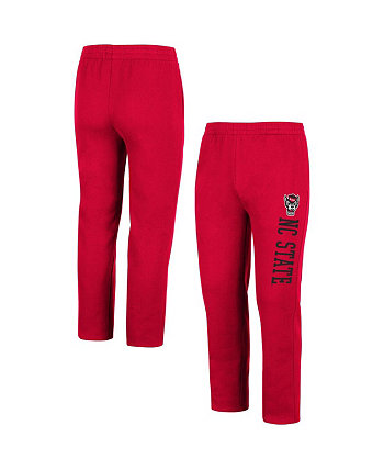 Мужские красные флисовые брюки NC State Wolfpack Colosseum