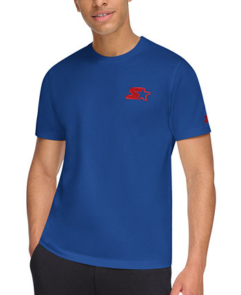 Мужская футболка классического кроя с вышитым логотипом и графическим рисунком Starter