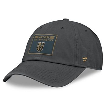 Женская серая регулируемая кепка Vegas Golden Knights, 100% хлопок, с низким куполом и вышивкой Fanatics Brands - White Label