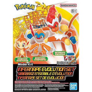 Pokemon Infernape Evolution Set Model Kit Bandai Hobby