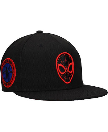 Мужская черная шляпа Snapback с элементами Человека-паука Lids
