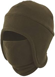 LLmoway Men’s Warm 2 in 1 Hat Winter Fleece Earflap Skull Sports Beanie Ski Mask LLmoway