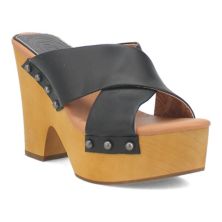 Женские кожаные сандалии на платформе Dingo Driftwood Dingo