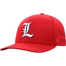 Мужская красная кепка с логотипом Top of the World Louisville Cardinals Reflex Flex Top of the World