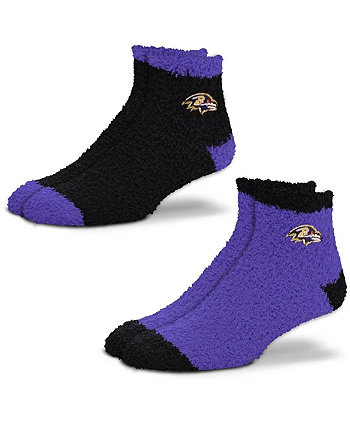 Женские носки Baltimore Ravens 2-Pack Sleep Soft Socks For Bare Feet