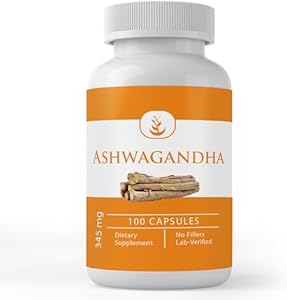 PURE ORIGINAL INGREDIENTS Ashwagandha (100 Capsules) Always Pure, No Additives Or Fillers, Lab Verified Pure Original Ingredients