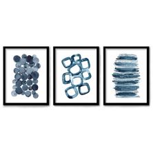 Americanflat Shapes Framed Wall Art 3-piece Set Americanflat