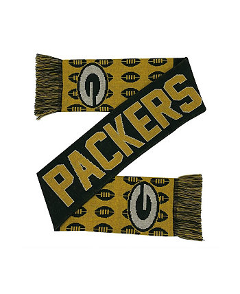 Мужской и женский двусторонний тематический шарф Green Bay Packers FOCO