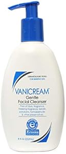 Vanicream Gentle Facial Cleanser with Pump Dispenser - 8 fl oz - Formulated Without Common Irritants for Those with Sensitive Skin Vanicream